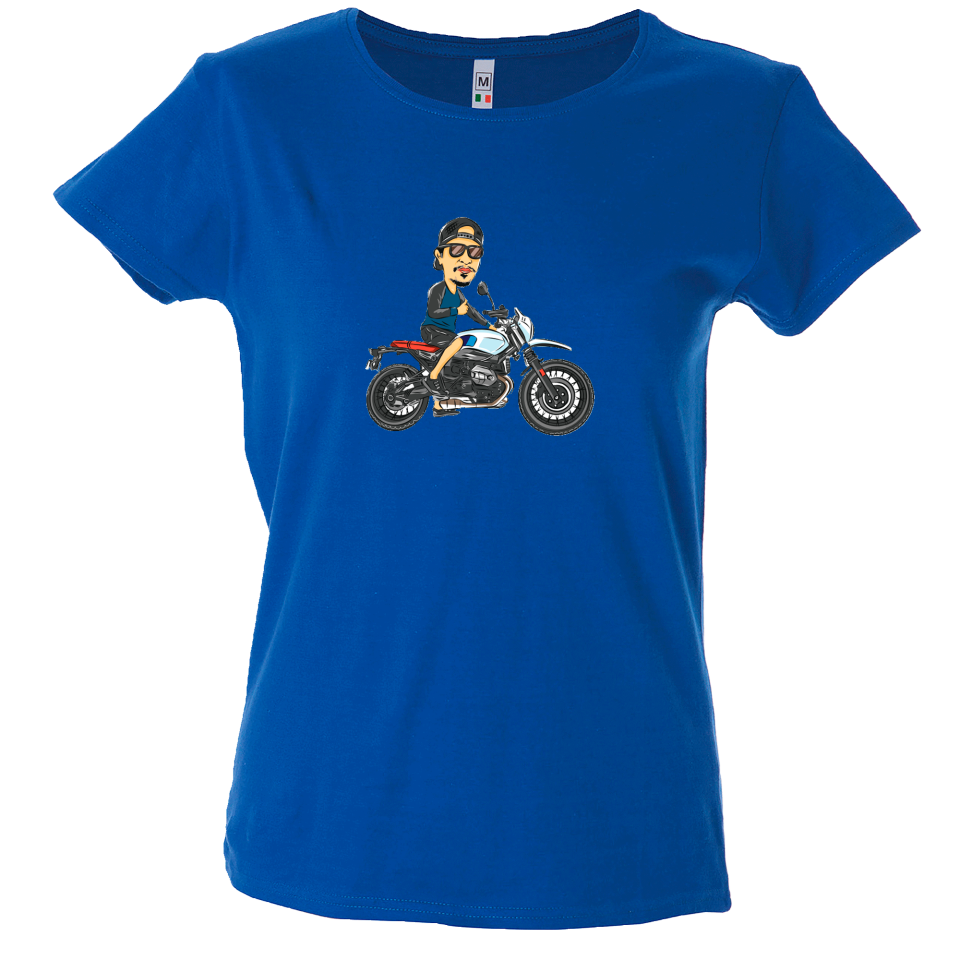 Camiseta discount moto mujer