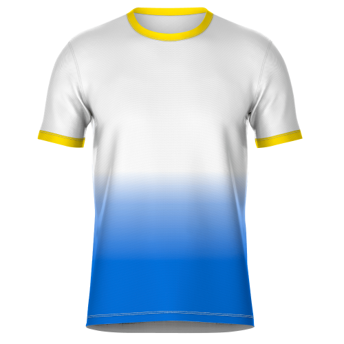 Camiseta fútbol sublimada modelo Ucrania personalizada ...